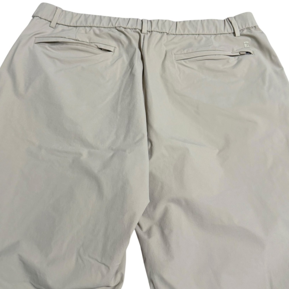 Bearbottom Men's Tour Pant Tech Chino Travel Pants Stone Khaki Size XL x 30 - Picture 3 of 6